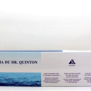 Plasma dr. Quinton, acqua di mare, 36 fiale. Adatto per aerosol. Laboratorio Chimicor, Italia