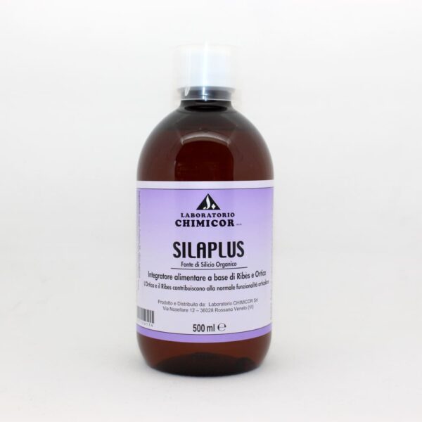 Silaplus, 500 ml, silicio organico. Integratore. Byofit Chimicor, Italia