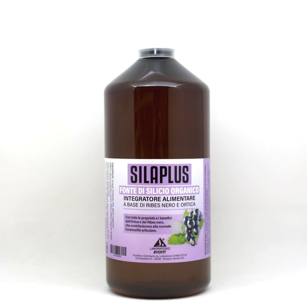 Silaplus Silicio Organico, integratore alimentare. Laboratorio Byofit
